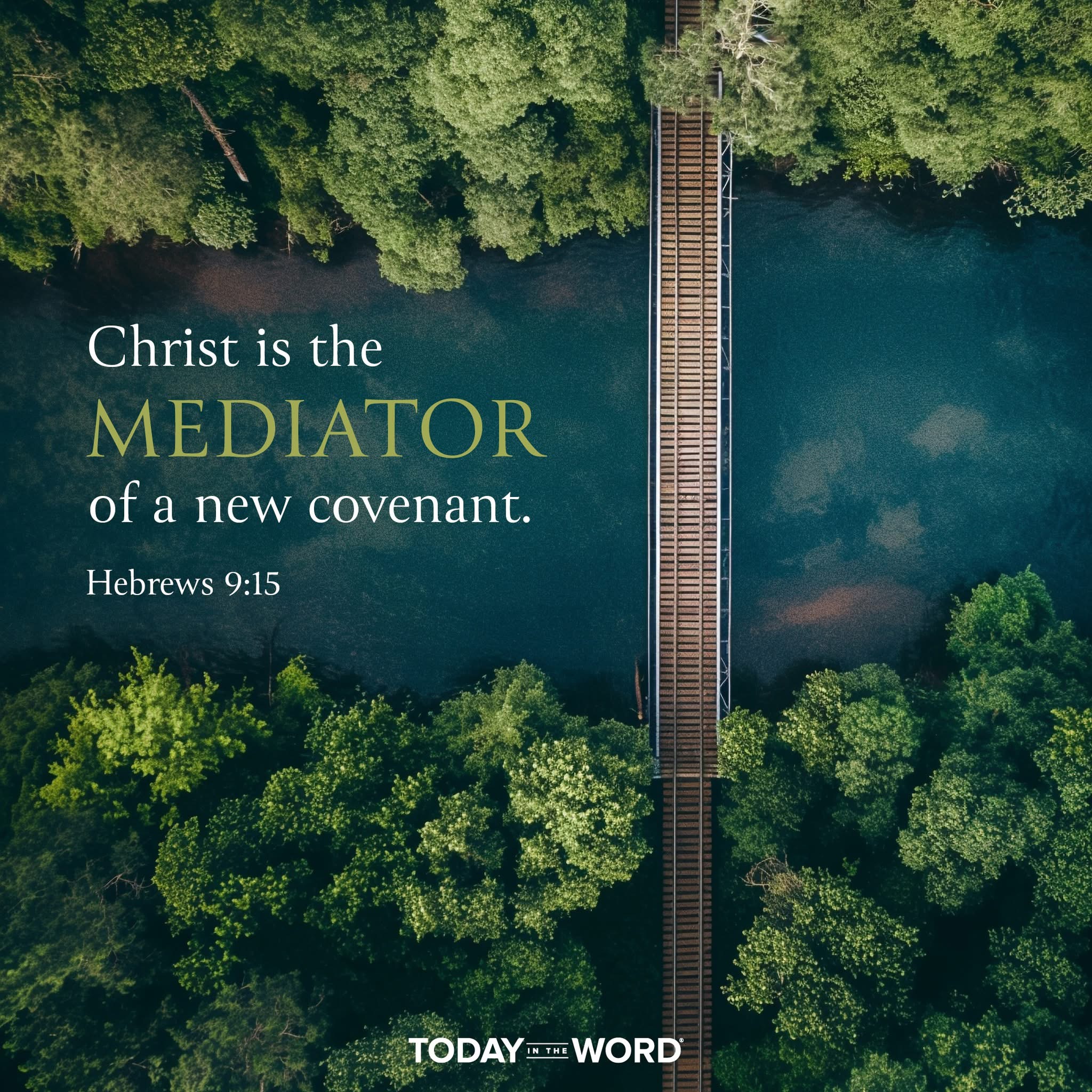 Christ as the bridge between God and man