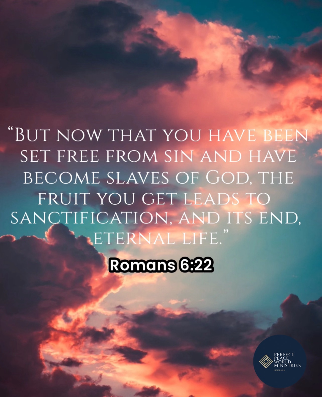 Freedom from sin