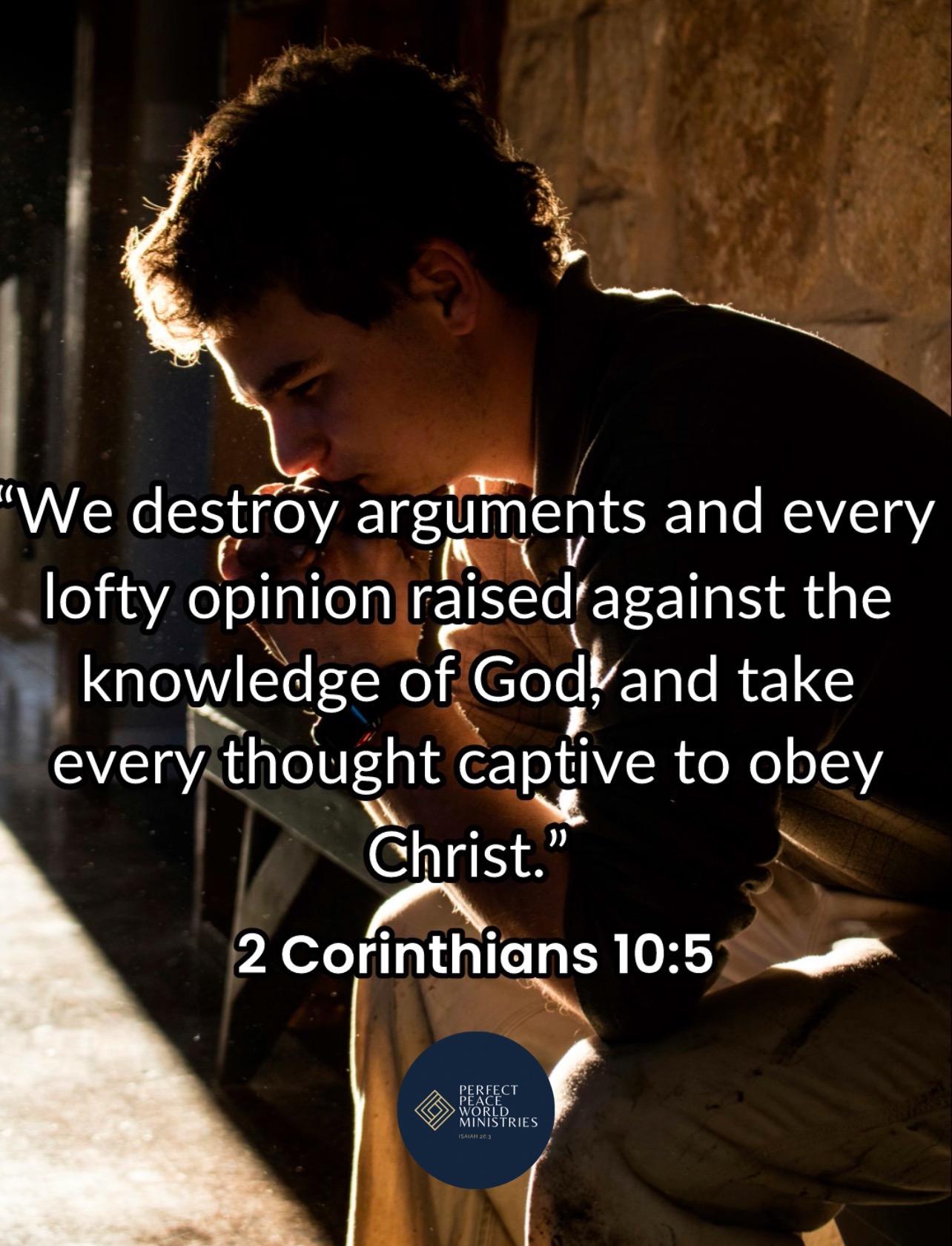 Taking Every Thought Captive Image