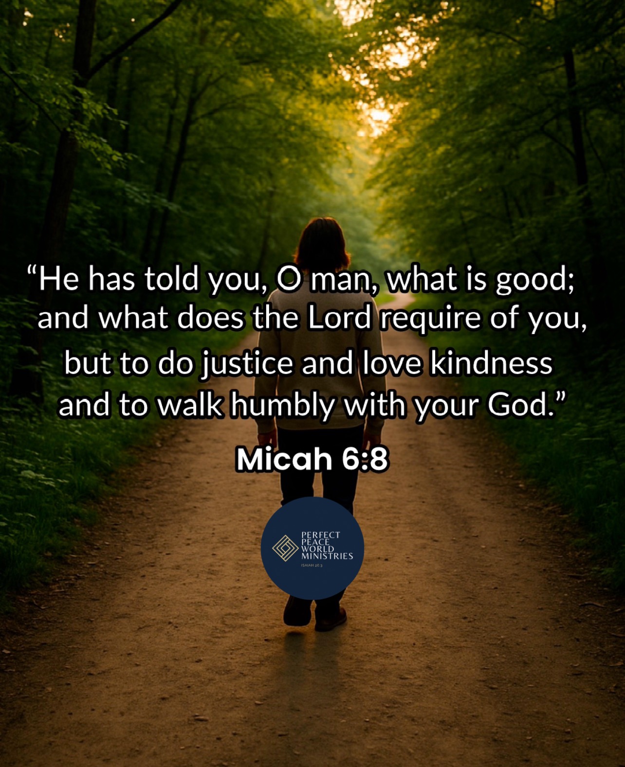 Walking Humbly Image